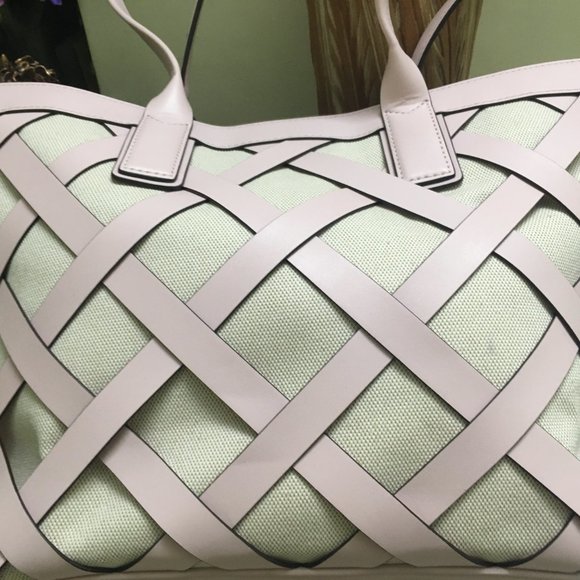 Authentic Michael Kors Light Pink Sienna Large Tote - Picture 9 of 16